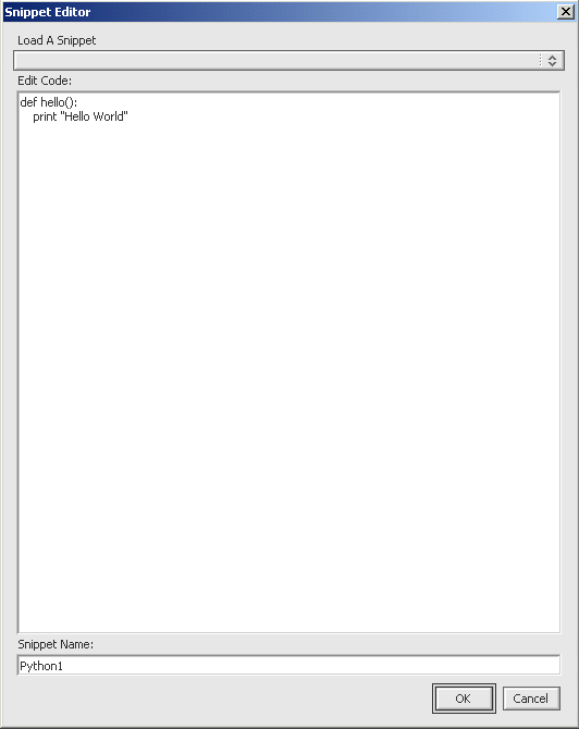 Code snippets